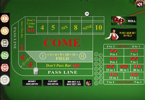 online craps practice